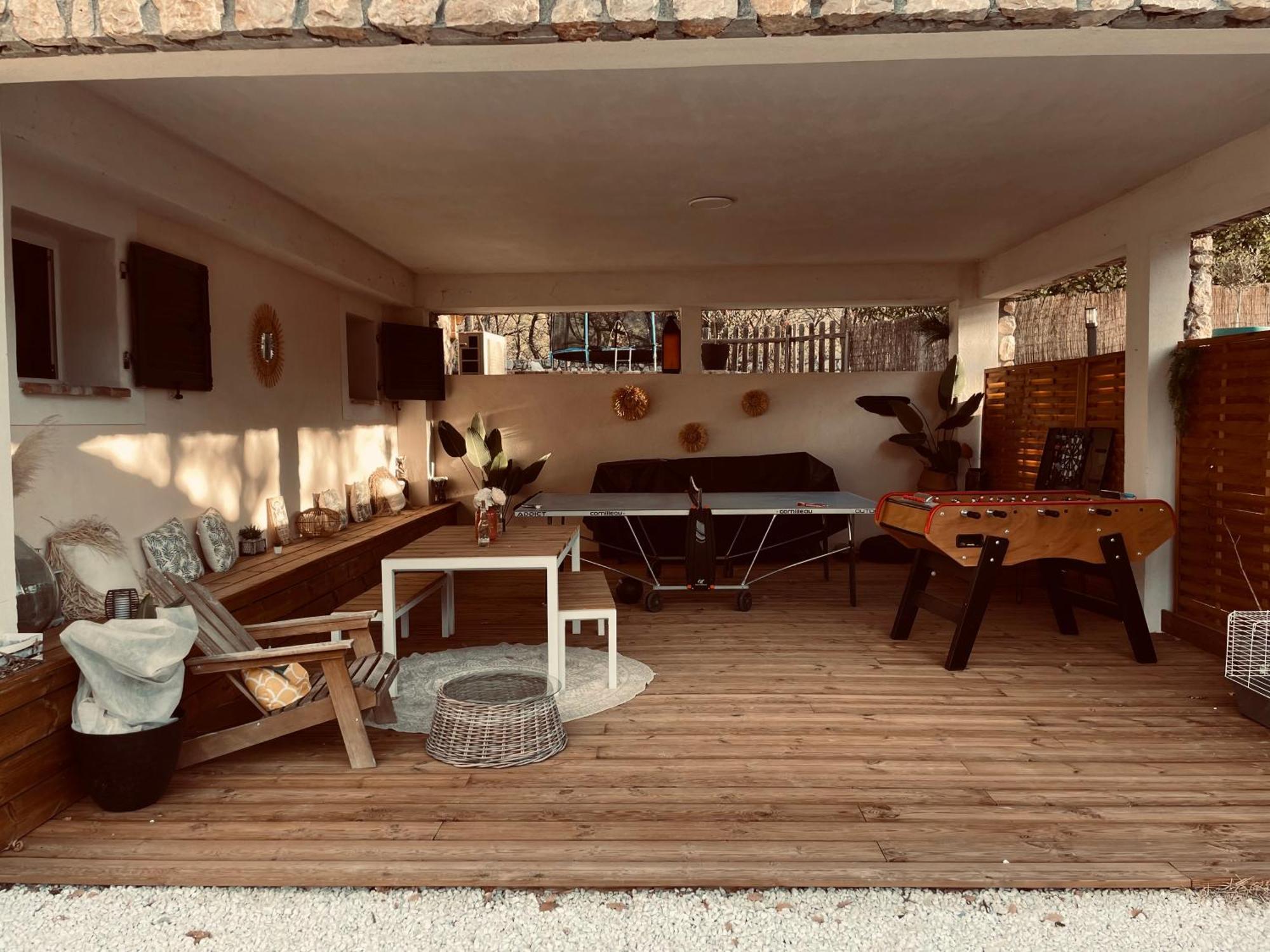 Petit 2P au coeur des montagnes avec spa Puget-Théniers Extérieur photo